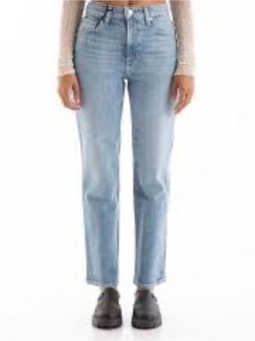 Paige High-Rise Sarah Straight Jean Size 26